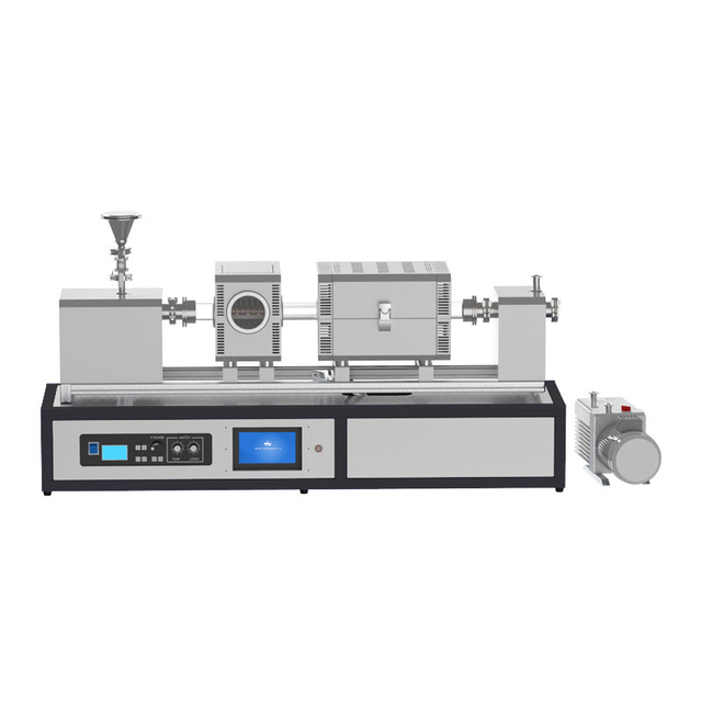 Single Heating Zone Rotary PECVD Graphene Preparation Furnace