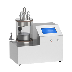 small lab 3 rotary target compact plasma sputter with rotary heating stage for Gold, Platinum, Indium