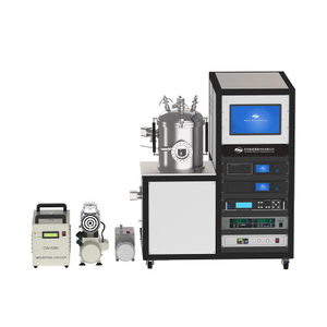 The three-target magnetron sputtering coater with a vibrating sample stage for optical film