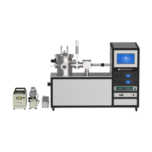 Double Target Magnetron Sputtering Coater with Transition Chamber for Laboratory SEM Samples