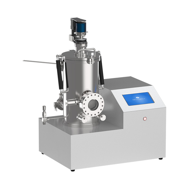 Desktop Thermal Evaporation Coater with Water Cooled Sample Table for Metal Deposition in Perovskite Solar Cell