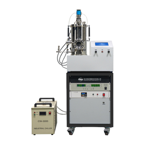 High-vacuum Evaporation Coater with Two Sources for Organic Material Film