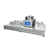 Eight inch stainless steel chamber spin coater with six-channel syringe pump